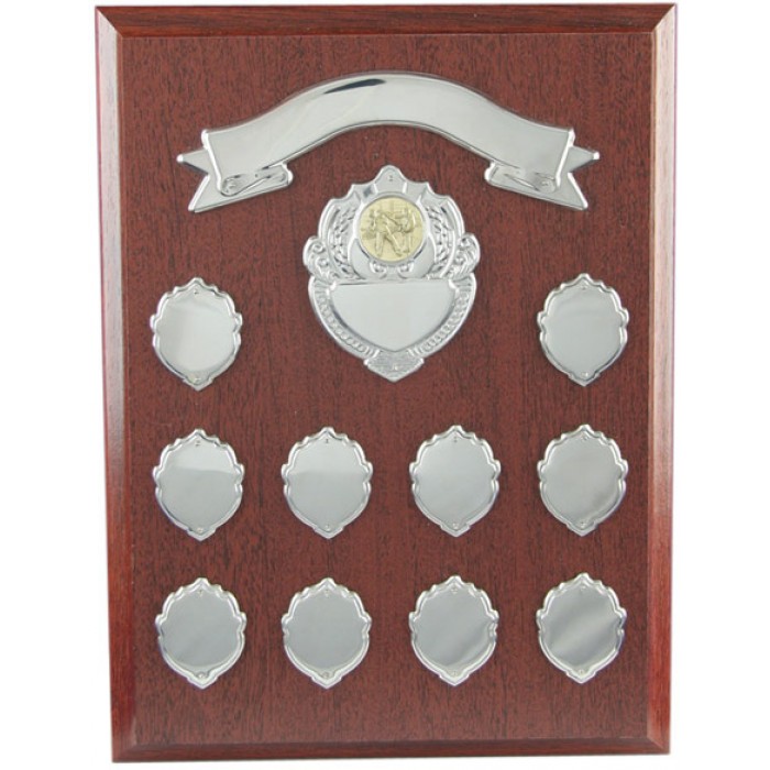 12'' Annual Wooden Shield 
